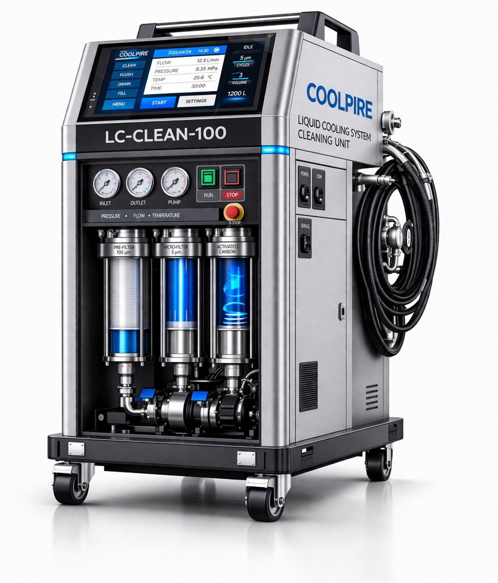 液冷管路智能清洗维护仪 LC-CLEAN-100