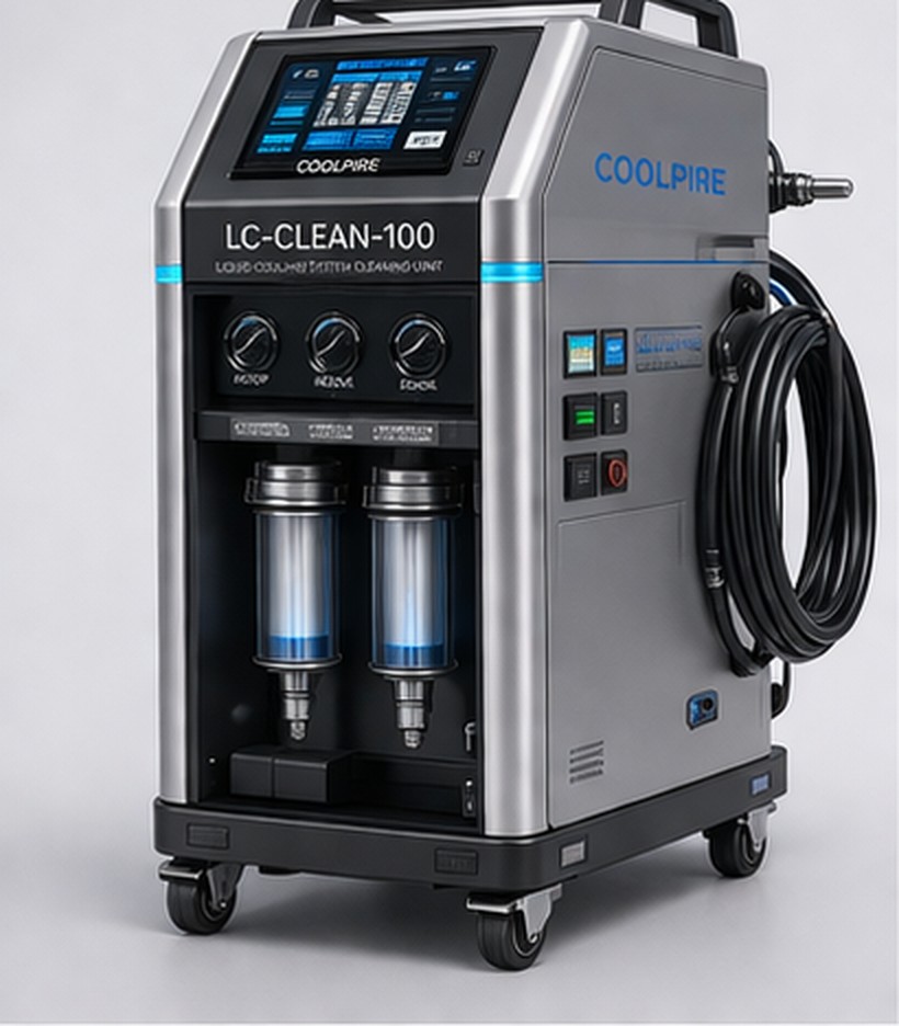 LC-CLEAN-100 移动式液冷管路智能清洗维护仪