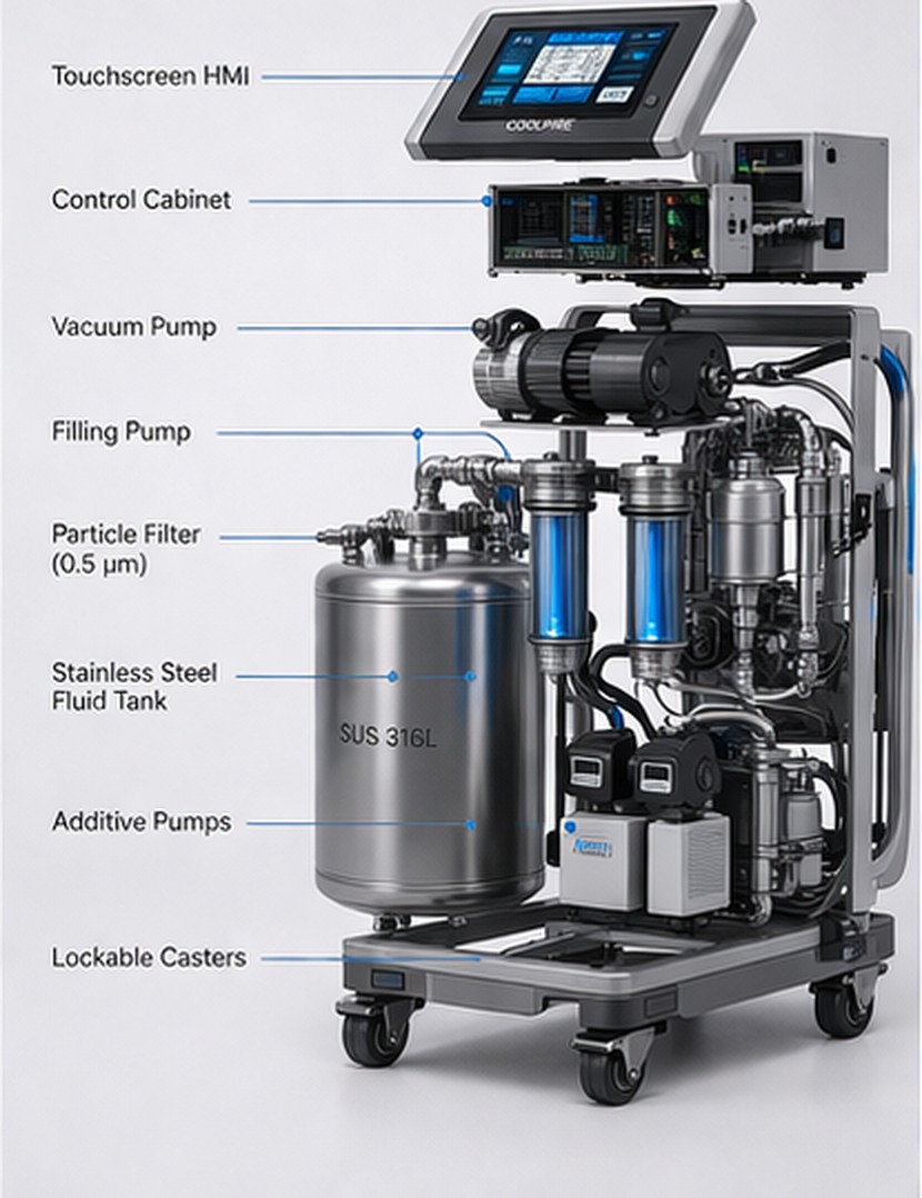 LC-FILL-200 主要部件构成