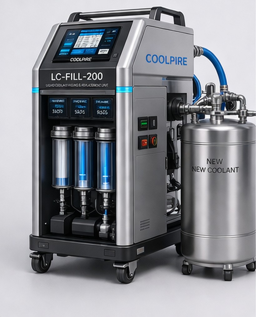 LC-FILL-200 移动式冷却液真空充注与置换系统