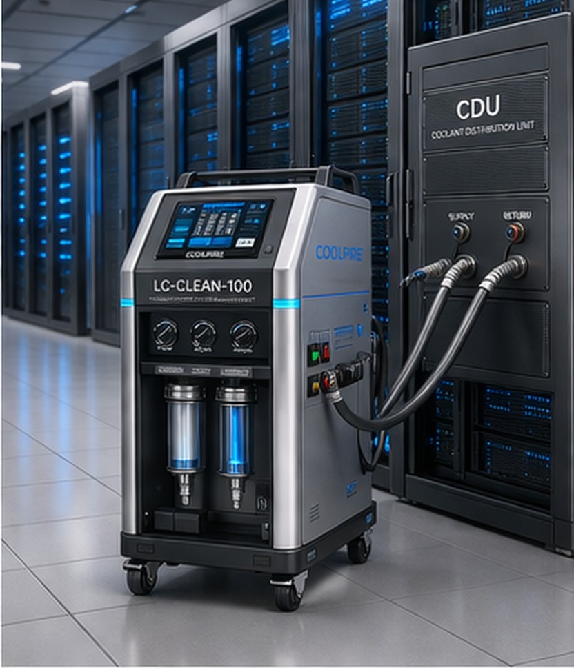 LC-CLEAN-100 接入机房 CDU 位作业
